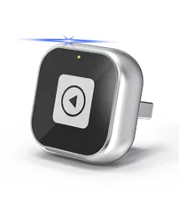 Adaptor auto 2 in 1 Mini, Android Auto / CarPlay, convertor wireless (negru)