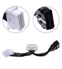 Cablu prelungitor 2 in 1 OBD2 16 Pini, 2 mufe mama, 1 mufa tata