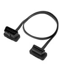 Cablu prelungitor OBD2 16 Pini, 100cm, 1 mufa mama, 1 mufa tata