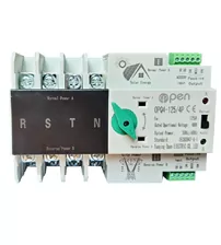 Comutator automat de transfer ATS trifazat, fotovoltaice, Open, 125A