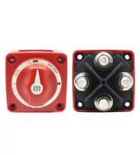 Comutator curent continuu on/off 300A, Circuit complet, Rosu