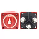 Comutator curent continuu on/off 300A, Sursa 1 sau 2, Rosu