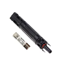 Conector mufa MC4 cu siguranta fuzibila 32A integrata