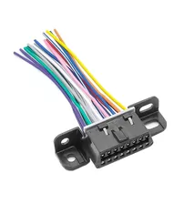 Conector OBD2 16 pini, versiune cu terminale, lungime 10 cm