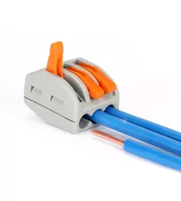 Conector rapid cabluri electrice, 3 pini, PCT-213, set 10buc