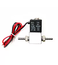 Electrovalva solenoid, 12V, 6mm, NC, aer/apa/ulei