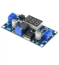 Modul coborator tensiune reglabil cu display LM2596, 4-40V