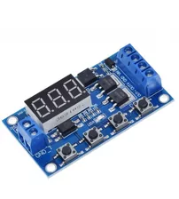 Modul releu cu intarziere cu Mosfet, timp reglabil, display, 5-36V
