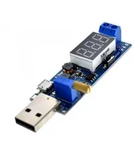 Modul ridicator coborator tensiune, USB, 1.2-24V, Display