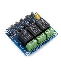 Modul Waveshare cu relee de putere, compatibil Raspberry Pi