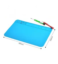 Pad silicon termorezistent pentru banc de lucru, 300 x 200mm