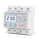 Releu trifazic Sinotimer, 63A, siguranta digitala de protectie tensiune, recuperare automata