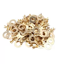 Set 100buc papuci auto 8.0mm cupru, neizolat, pentru fir de 1-3mm2