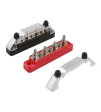 Set bara de conexiune Busbar, 150A, 12-48V, 4P-3P