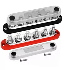 Set bara de conexiune Busbar, 300A, 48V, 6P M10