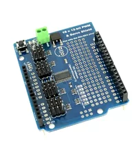 Shield PWM servo 16 canale, Arduino
