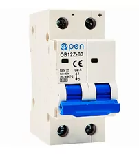 Siguranta automata curent continuu Open, 2P, 25A 