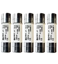Siguranta fuzibila gPV curent continuu Open, 10x38mm, 10A, set 5 buc