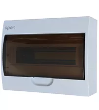 Tablou electric montaj aparent, 12 module, Open