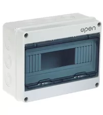 Tablou electric montaj aparent, 12 module, Open, IP65