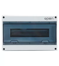 Tablou electric montaj aparent, 15 module, Open, IP65
