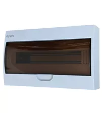 Tablou electric montaj aparent, 18 module, Open