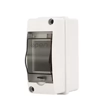 Tablou electric montaj aparent, 2 module, Open, IP65