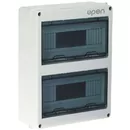 Tablou electric montaj aparent, 24 module, Open, IP65