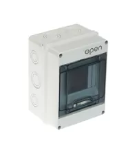 Tablou electric montaj aparent, 5 module, Open, IP65
