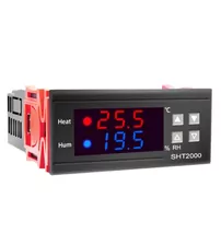 Termostat digital SHT2000, 220V, control temperatura si umiditate