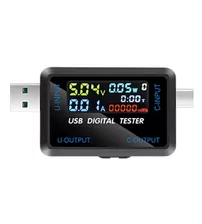 Tester masurare capacitate USB portabil, porturi USB și Type-C