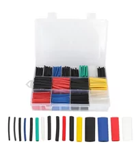 Tub termocontractabil pentru cabluri electrice, set 580buc