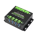 Waveshare USB 3.2 HUB, 4 porturi, comutator dual host, 23929